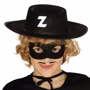 Zorro Parti Şapka Maske Toptan