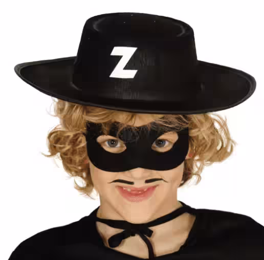 Zorro Parti Şapka Maske Toptan