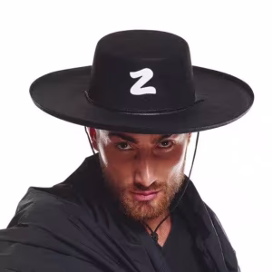 Zorro Temalı Parti Şapkası Toptan