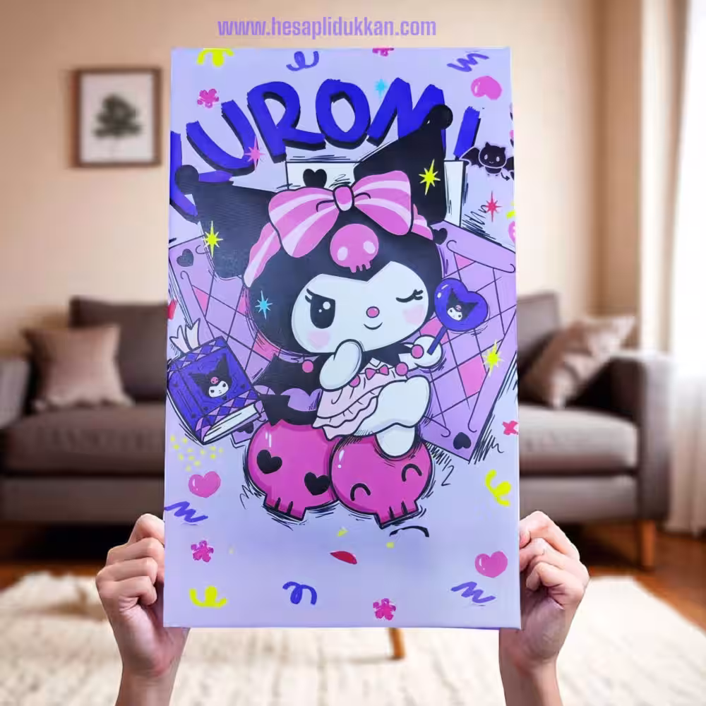 Çocuk Odası Kuromi Pano