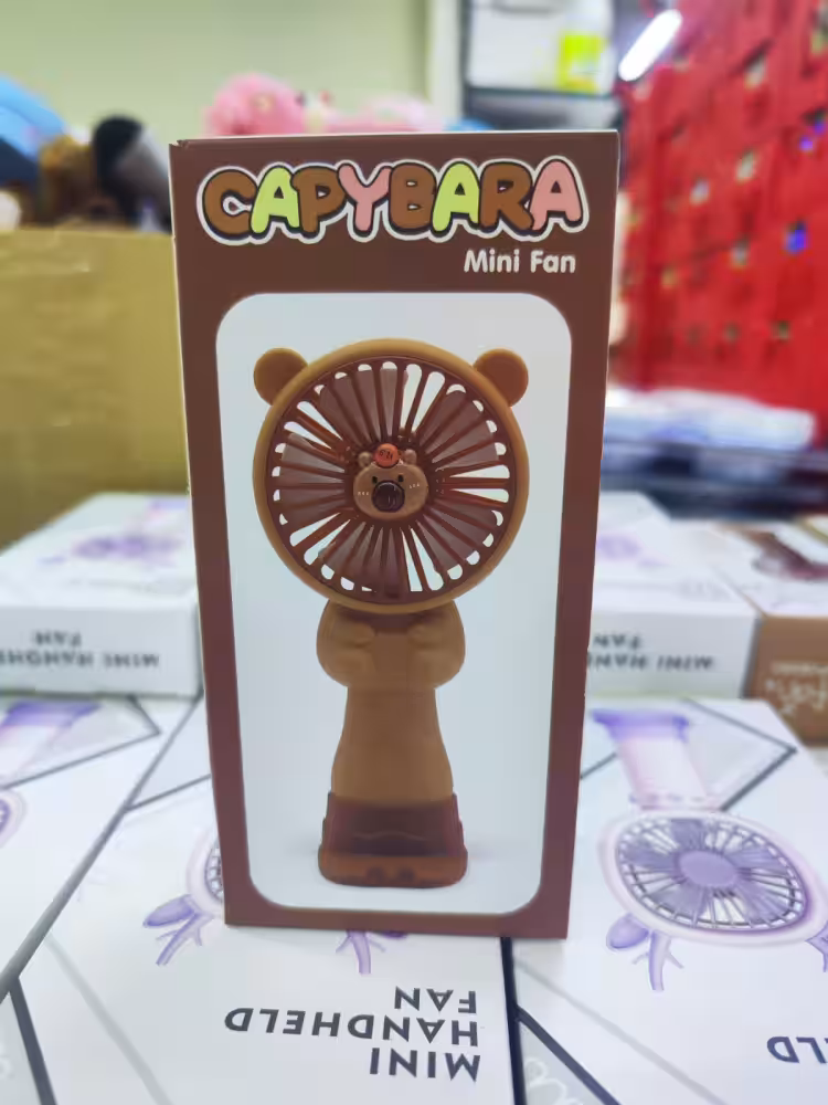 Çocuklar İçin Şarjlı Fan Capybara