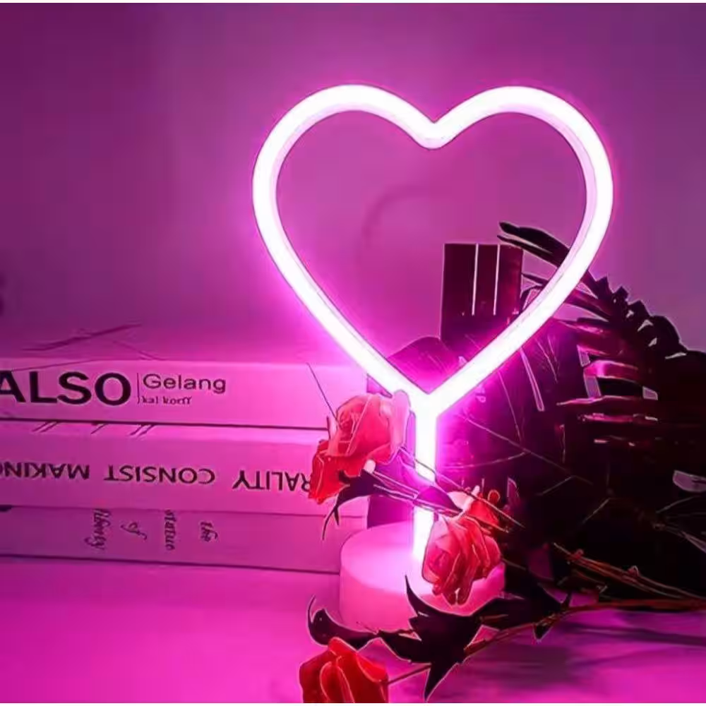 İstoç Kalp Neon Lamba Toptancıları