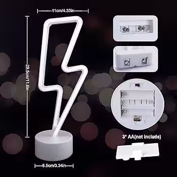 İstoç Neon Lamba Toptan Şimşek