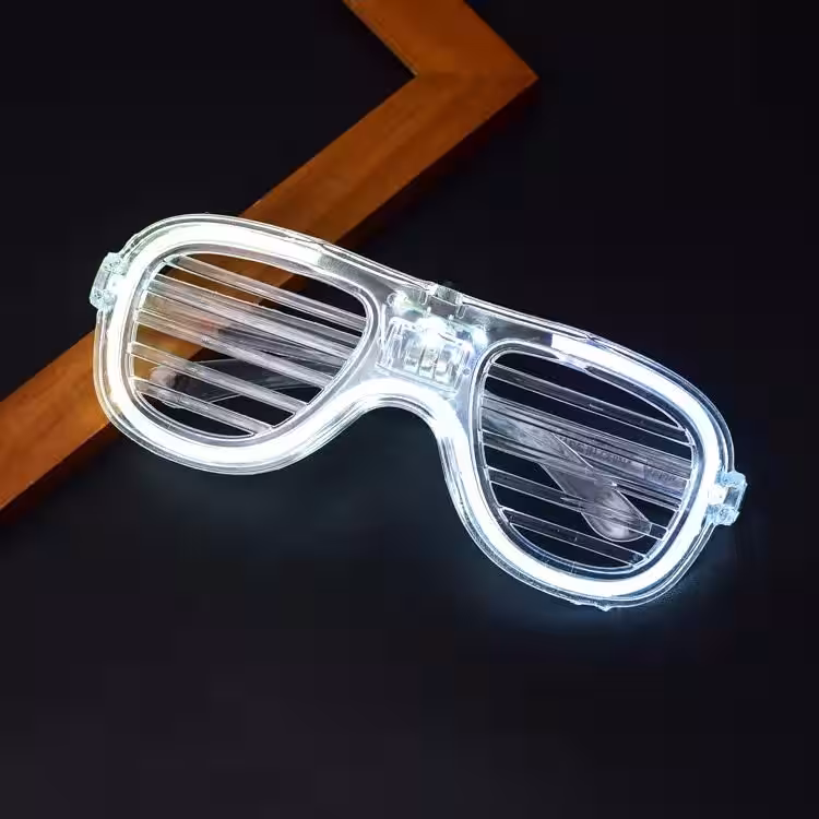 LED Işıklı Neon Gözlük
