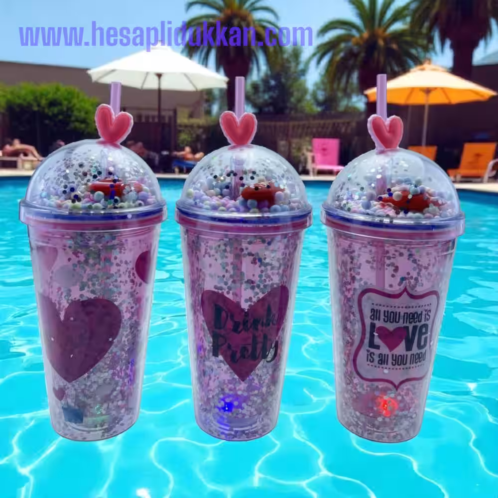 Love Temalı Toptan Bardak
