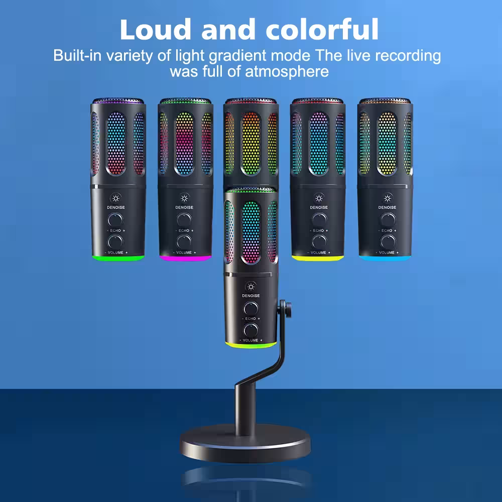 Profesyonel RGB USB Mikrofon