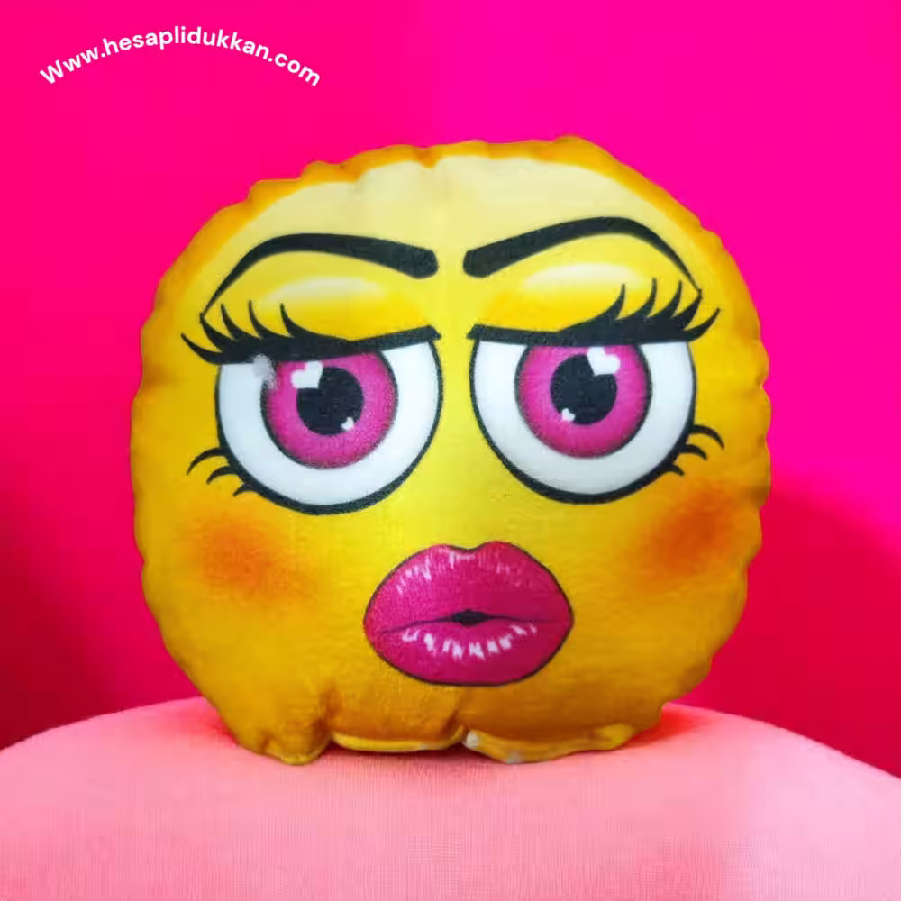 Toptan Baskılı Makina Peluş Emoji