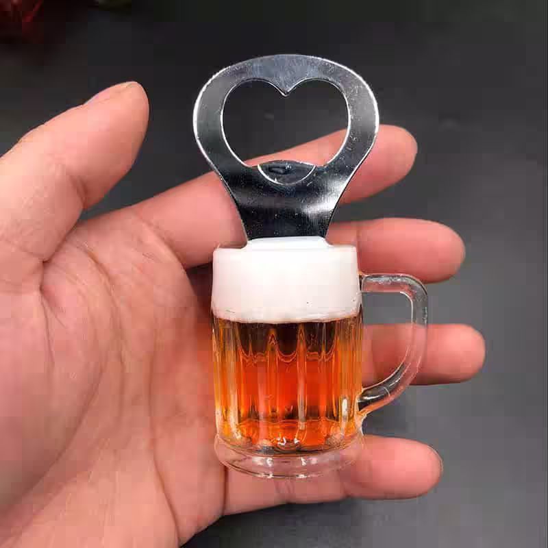 Toptan Bira Bardağı Dekoratif Açacak Magnet