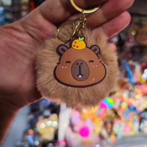 Toptan Capybara Peluş Anahtarlık