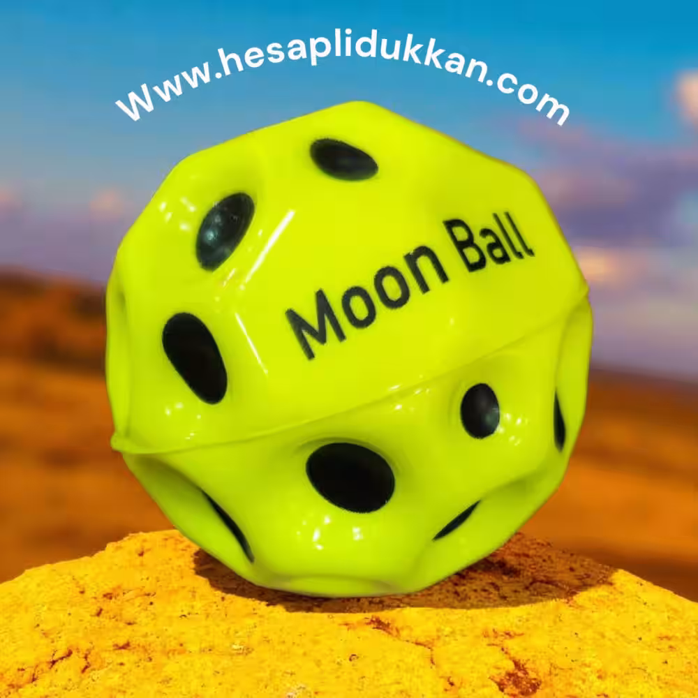 Toptan Işıklı Ay Topu Sarı