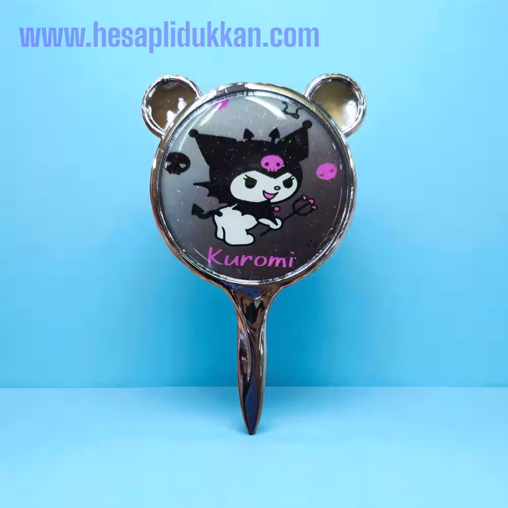 Toptan Kuromi Saplı El Aynası