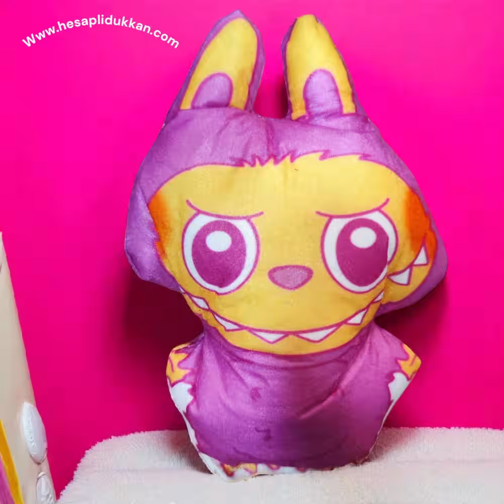 Toptan Makina Peluş Lila Labubu