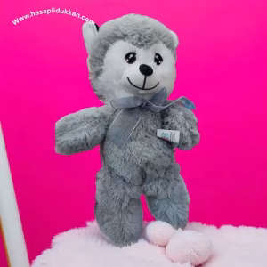 Ucuz Gri Ayıcık Toptan Peluş