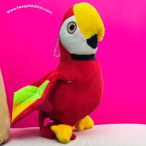 Ucuz Kırmızı Peluş Papağan