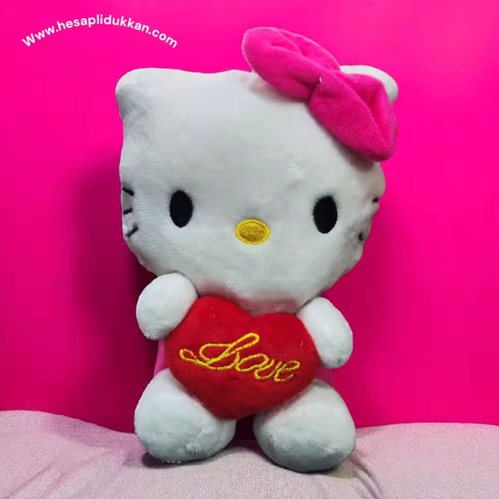 Ucuz Pembe Peluş Hello Kitty Toptan
