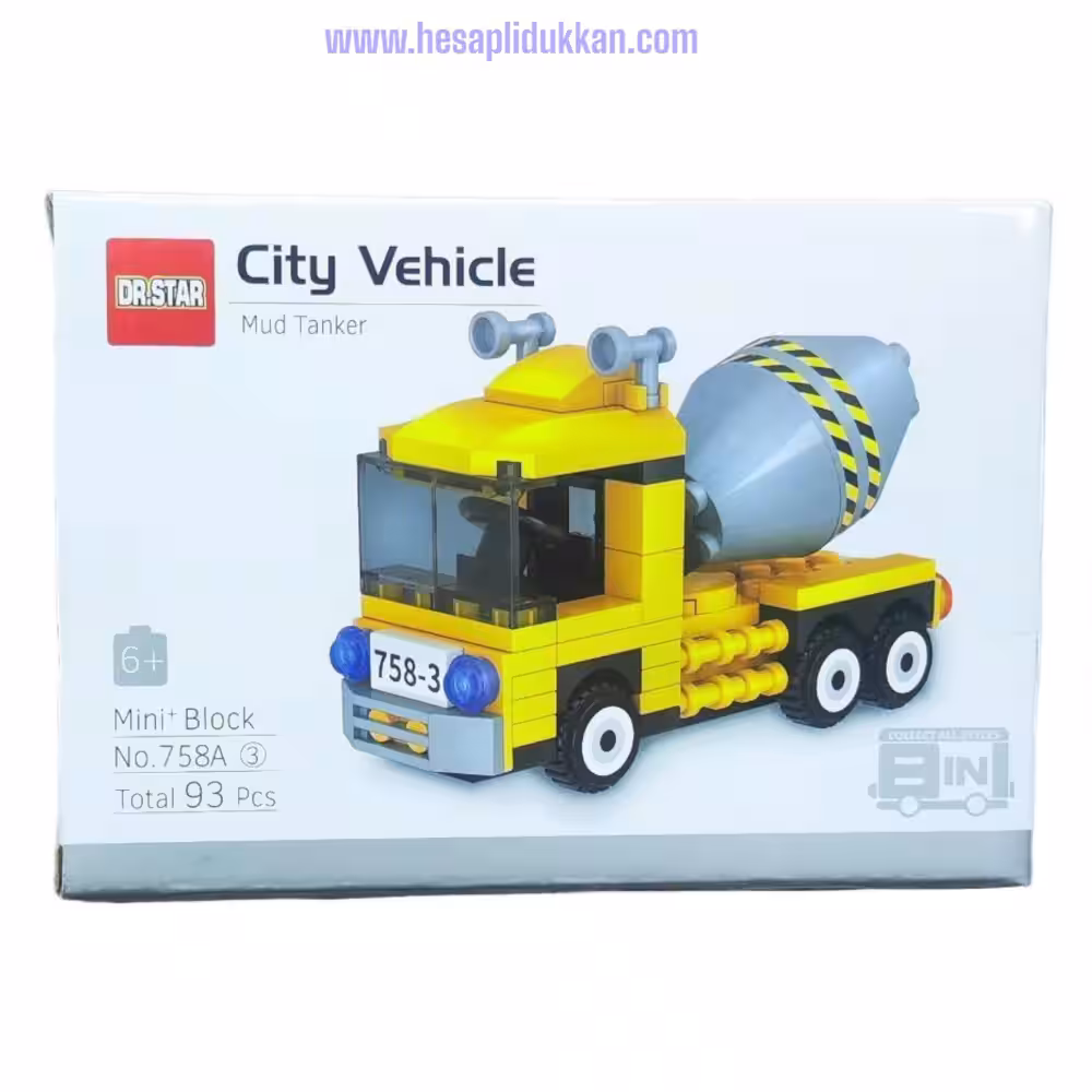Beton Kamyonu Lego 93 Parça