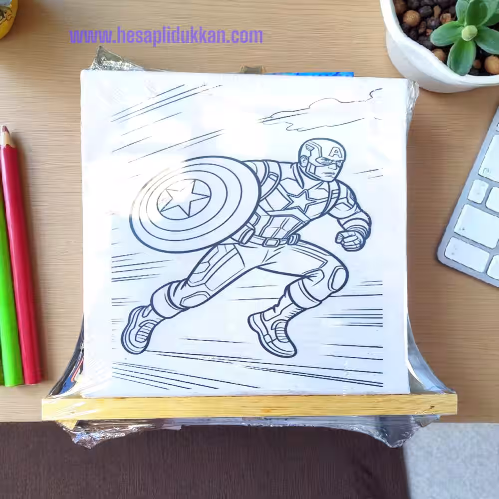 Çocuk Boyama Seti Avengers