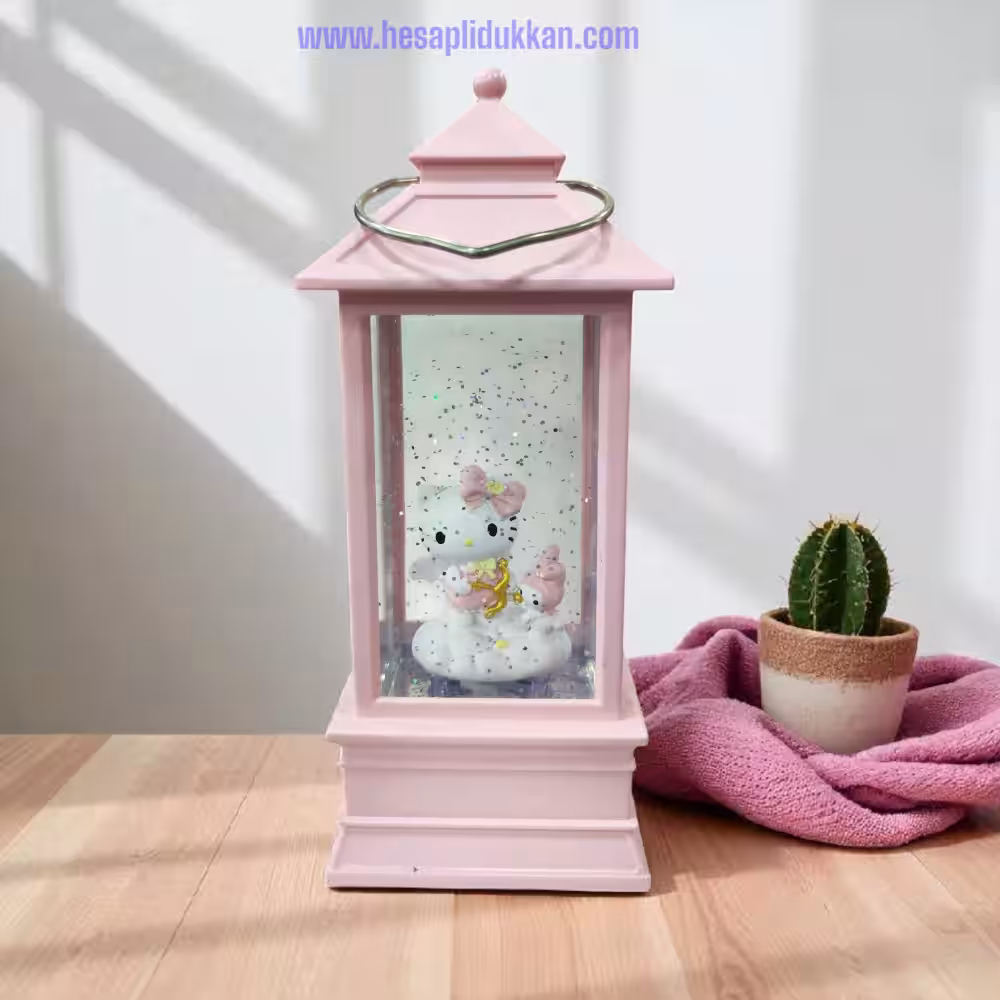 Hello Kitty Müzikli Kar Küresi