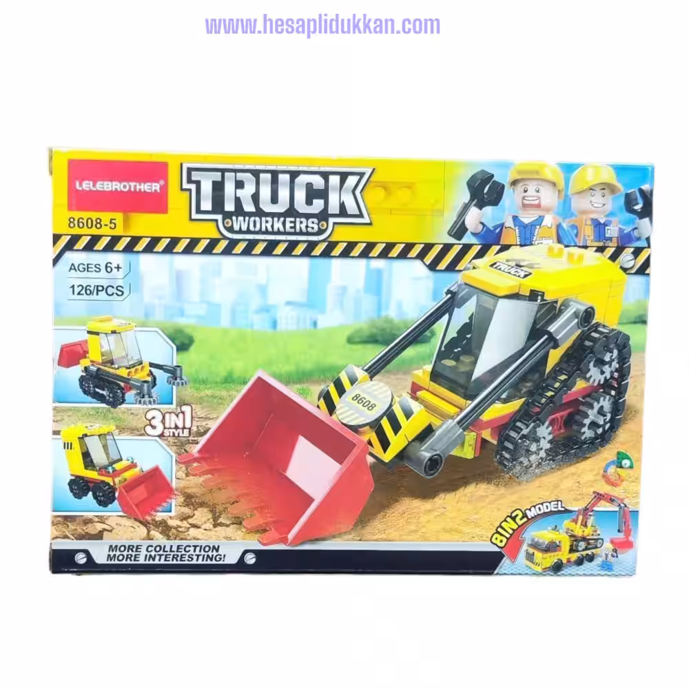İş Makinası Lego 126 Parça