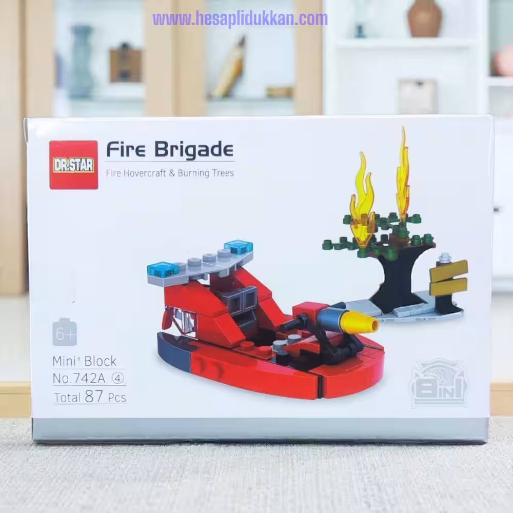 İtfaiye Hovercraft Lego 87 Parça