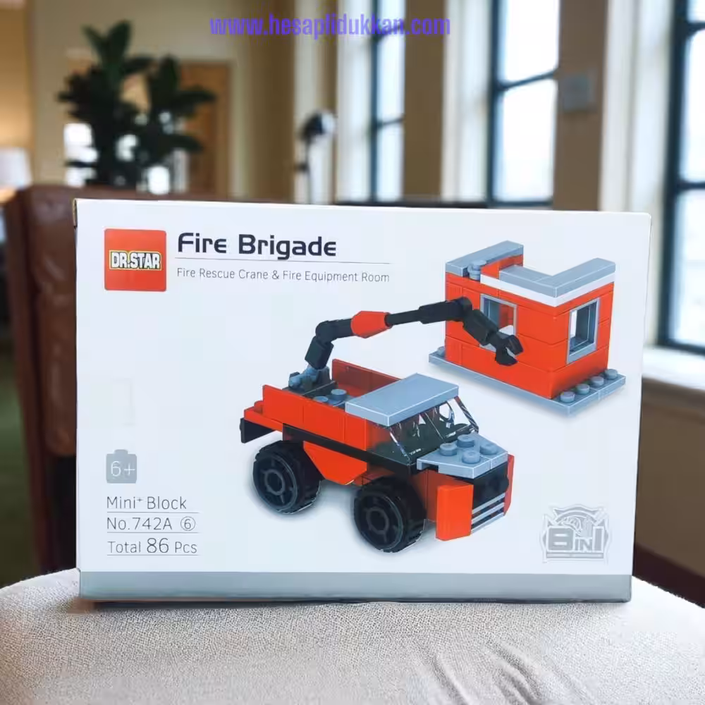 İtfaiye Vinci Lego 86 Parça