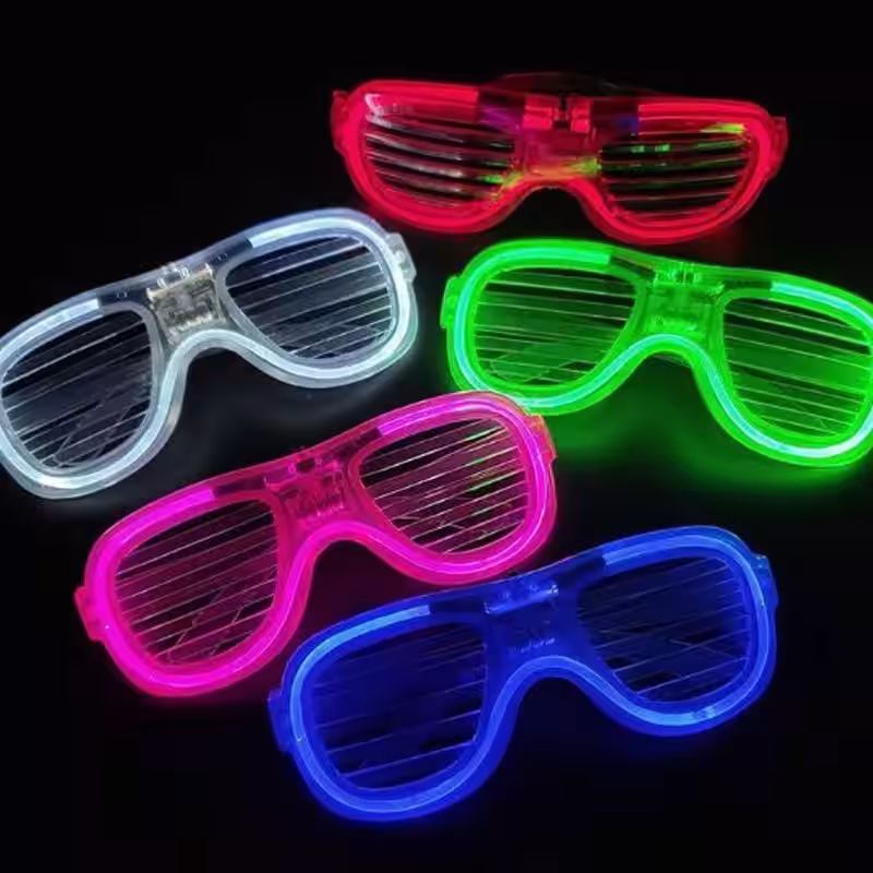 Led Parti Gözlüğü 3 Modlu 5 Adet