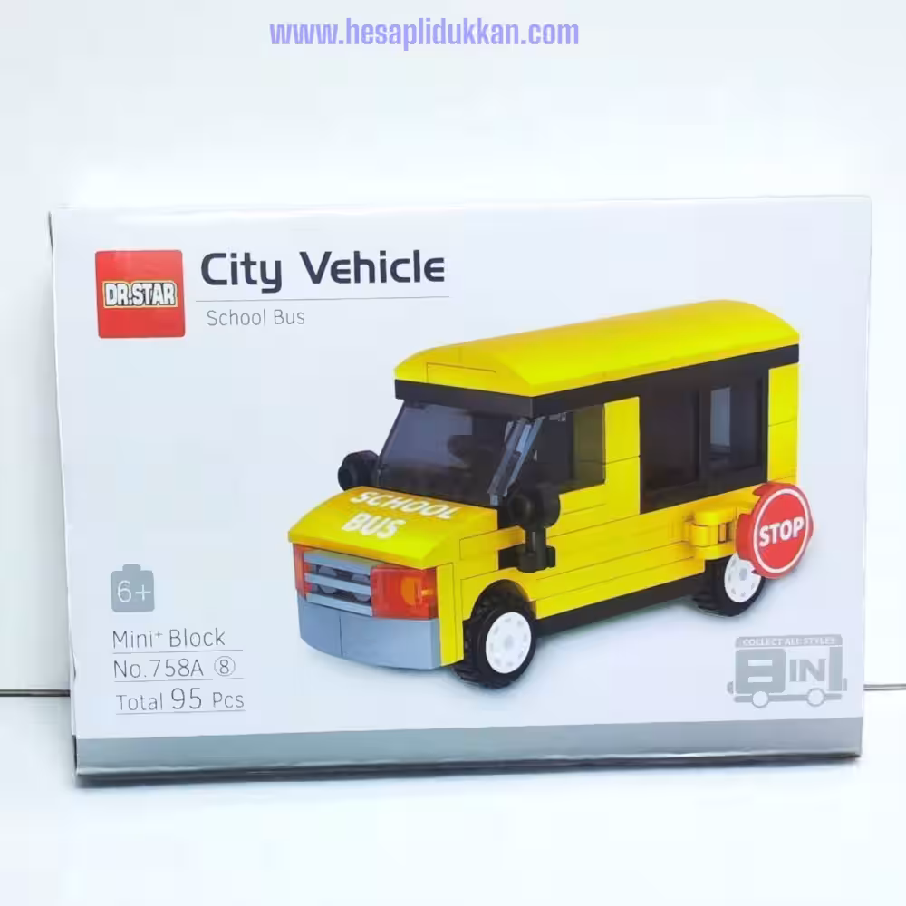 Okul Servisi Lego 95 Parça