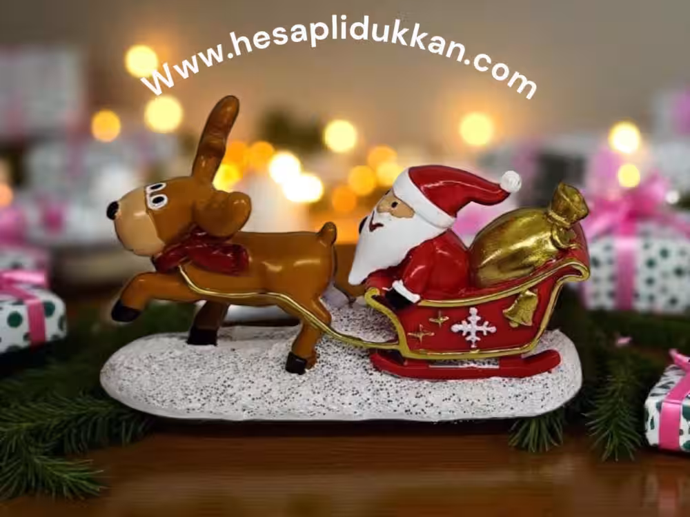 Orta Boy Noel Baba Biblo Toptan Satışı - Yılbaşı Hediyelikleri Toptancıları