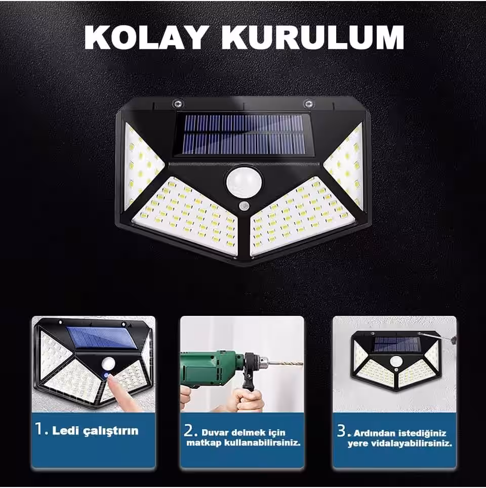 Solar Fotoselli Lamba