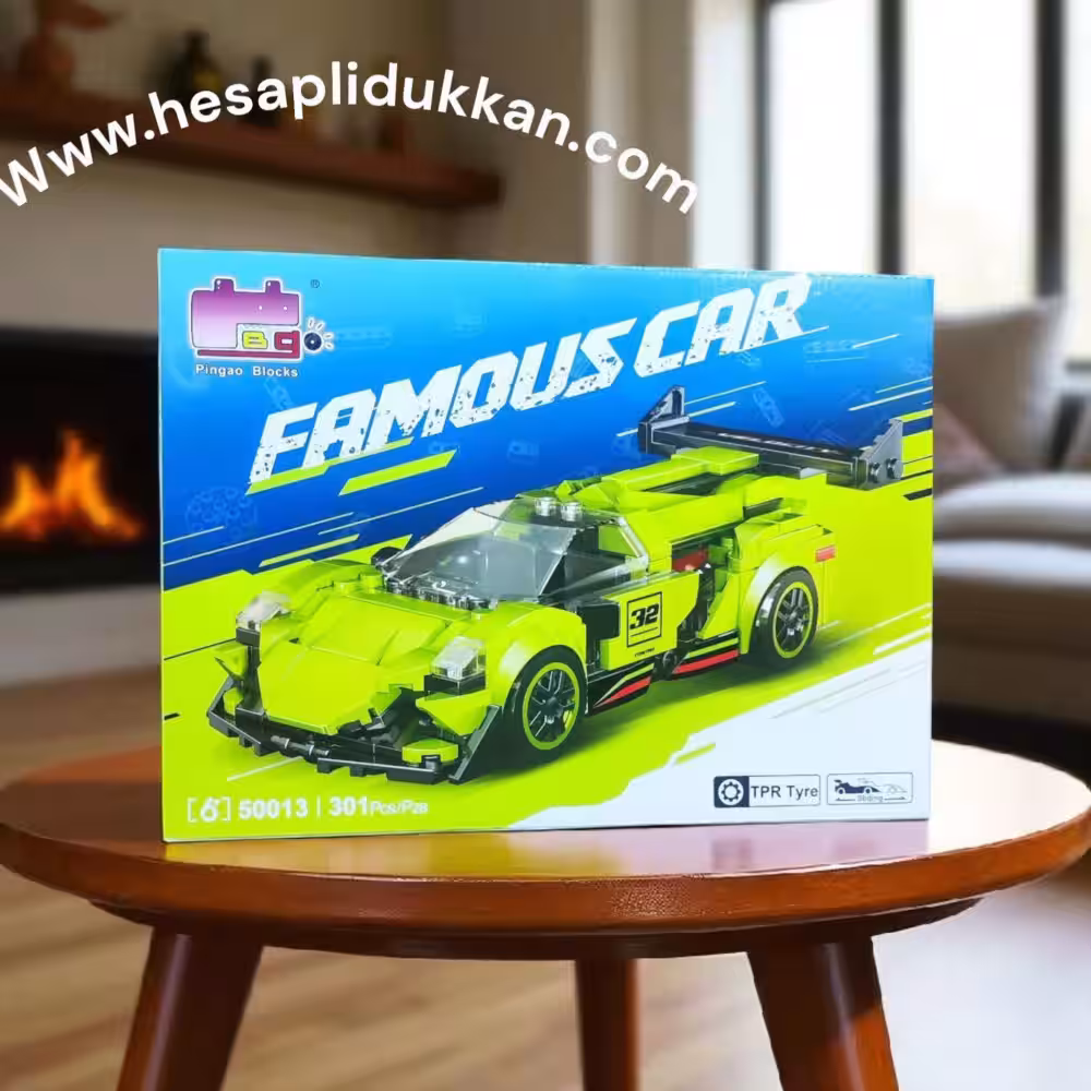 Spor Araba Lego 301 Parça