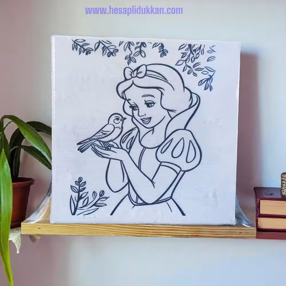 Toptan Çocuk Boyama Seti Pamuk Prenses