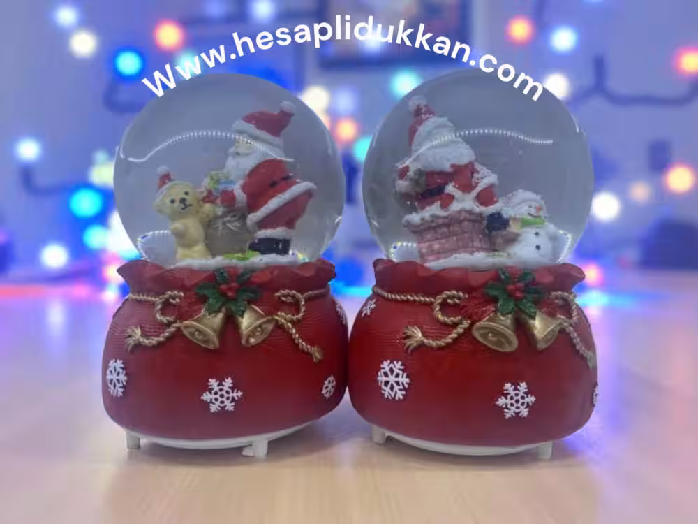 Yılbaşı Kar Küreleri Toptan Noel Hediyelik