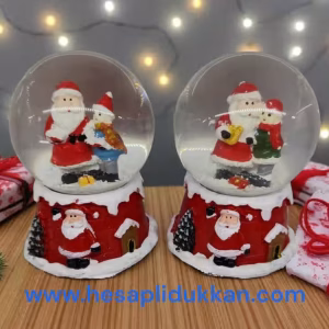 Yılbaşı Sulu Kar Küreleri Toptan Noel