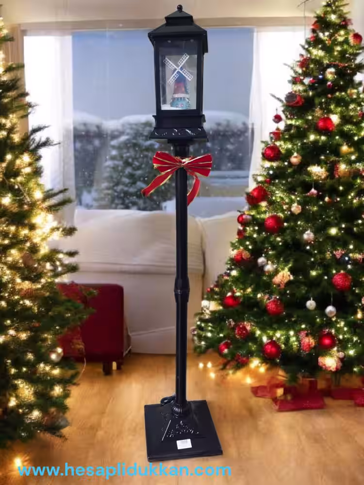 150cm Müzikli Noel Lambası Dekorasyon