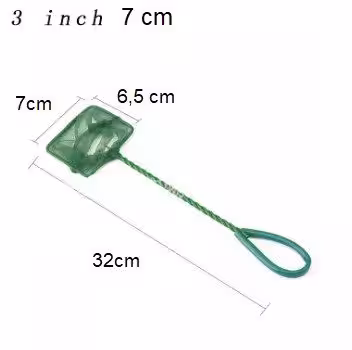Akvaryum Balık Yakalama Kepçesi 3 inç 7 cm