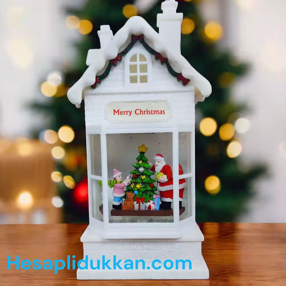 Işıklı Noel Kar Küresi Toptan