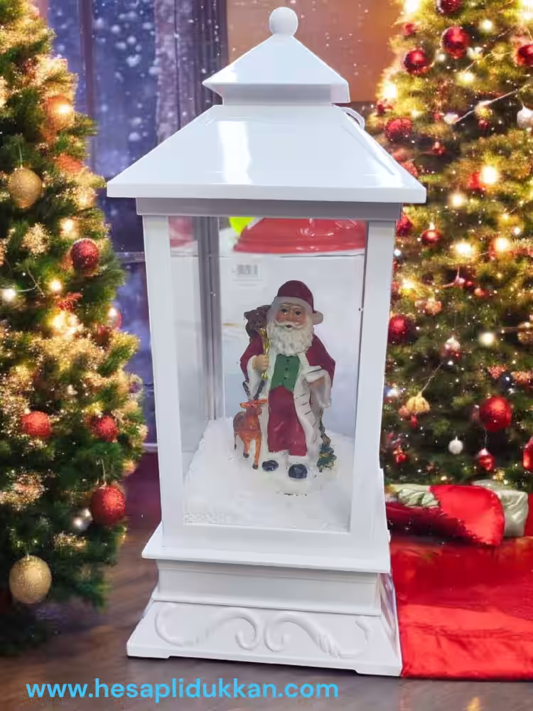 Müzikli Işıklı Noel Lambası 50 cm