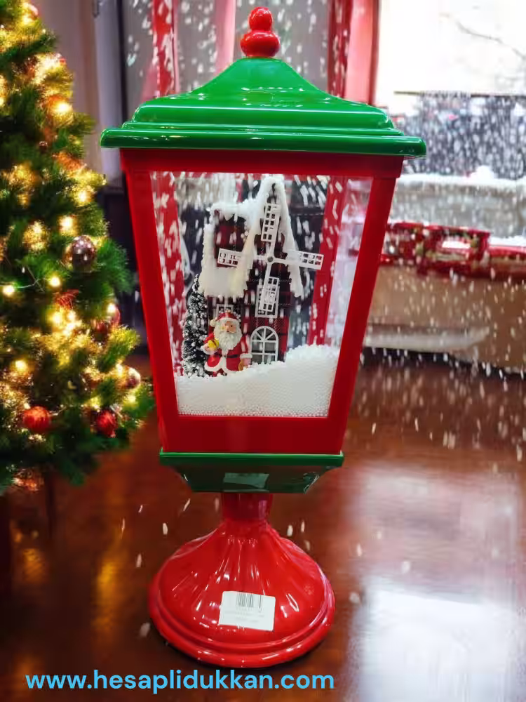 Müzikli Işıklı Noel Lambası 70 cm