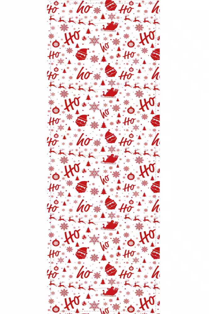 Toptan Beyaz Yılbaşı Runner 140x40 cm
