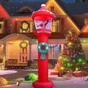 Toptan Işıklı Noel Baba Şişme