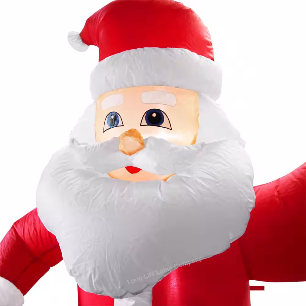 Toptan Işıklı Şişme Noel Baba
