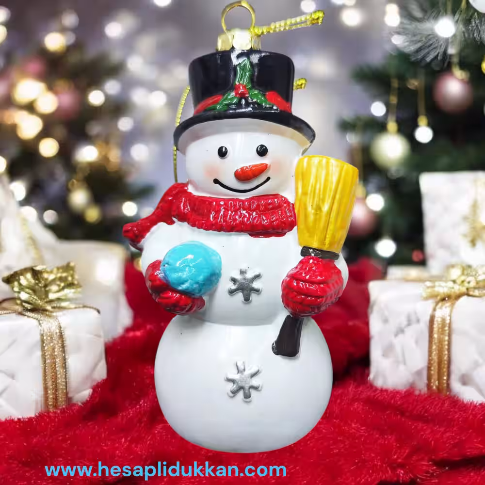 Toptan Kardan Adam Süslü Yılbaşı Ağacı Dekorları