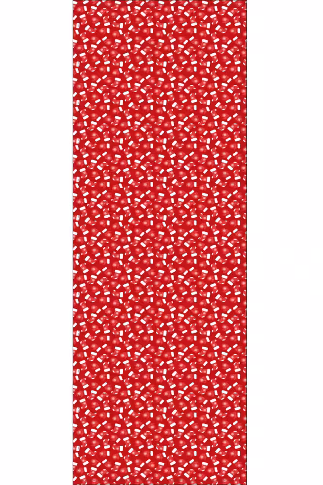 Toptan Kırmızı Yılbaşı Runner 140x40 cm