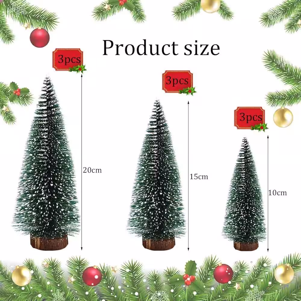 Toptan Mini Yılbaşı Çamı 10 cm