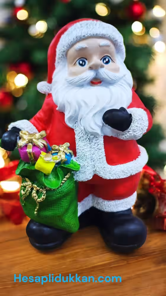 Toptan Noel Baba Figürlü Biblo