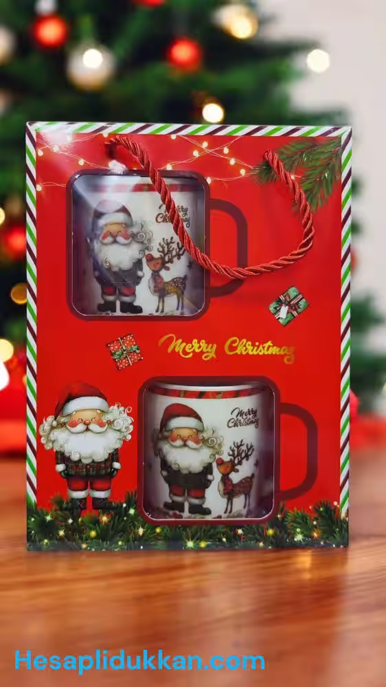 Toptan Noel Baba Figürlü Kupa