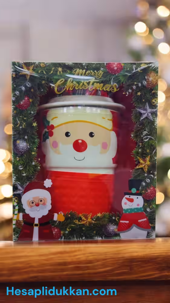 Toptan Noel Baba Figürlü Kupa