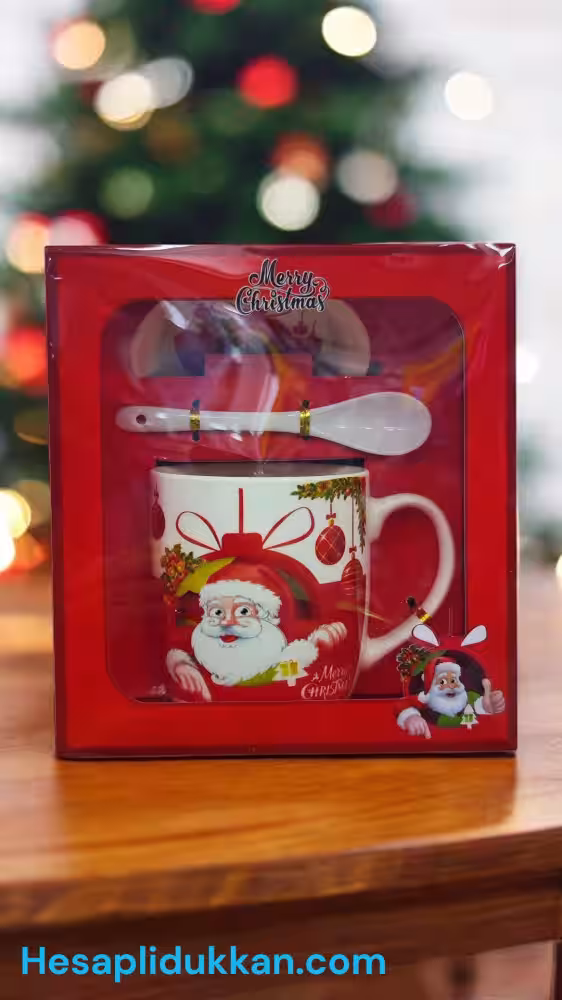 Toptan Noel Baba Figürlü Kupa