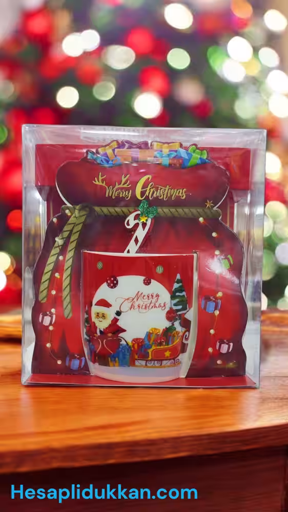 Toptan Noel Baba Figürlü Kupa