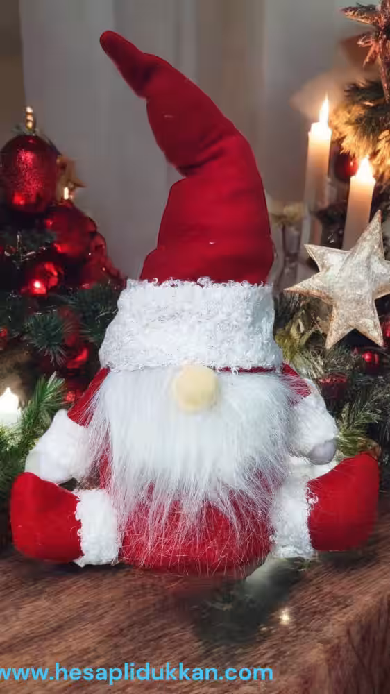 Toptan Noel Baba Peluş Figürü
